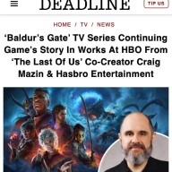 HBO Announces Baldur's Gate 3 TV Series with The Last of Us Creator Craig Mazin