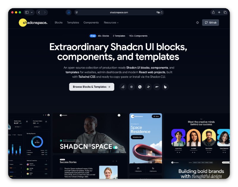 Free Open-Source UI Library for Web Development: Ready-Made Components and Landing Page Templates