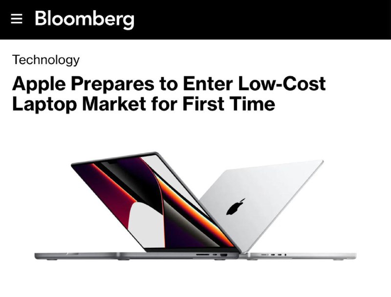 Apple to Launch Its First MacBook Priced Lower Than iPhone