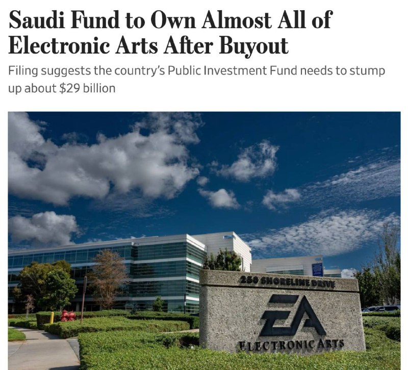 Electronic Arts Faces $55 Billion Acquisition by Saudi Arabia with Board Approval