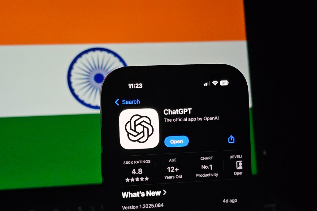 OpenAI Reports 100 Million Weekly Active ChatGPT Users in India, Becomes Second-Largest Market Globally