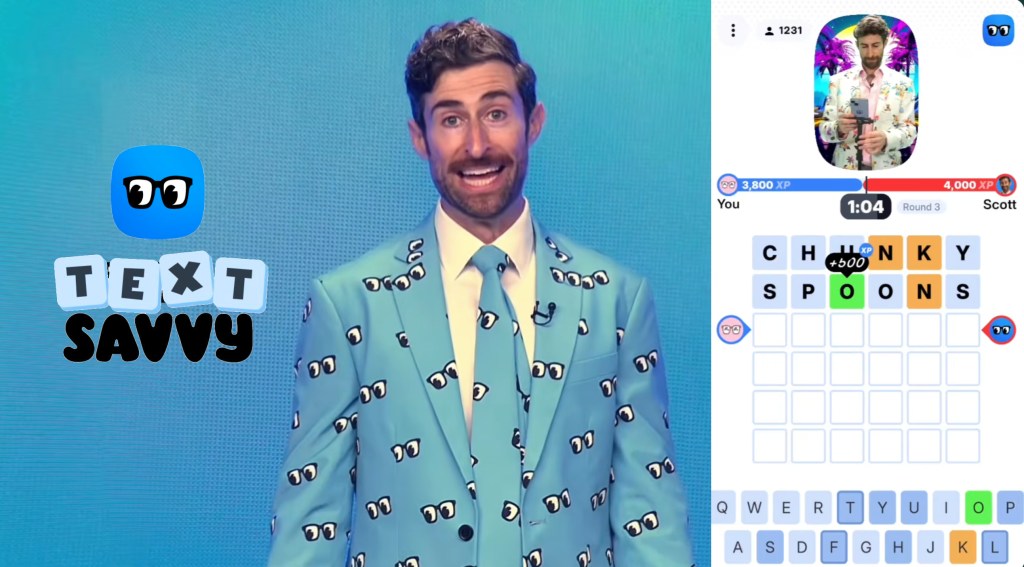 Quiz Show Pioneer Scott Rogowsky Launches TextSavvy: A Self-Funded Live Mobile Gaming Platform