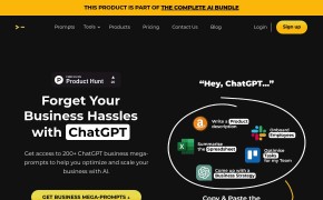 100+ ChatGPT Mega-Prompts for Business
