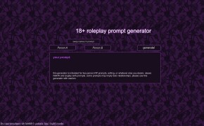 18+ roleplay prompt generator