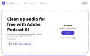 Adobe Audio Enhancer