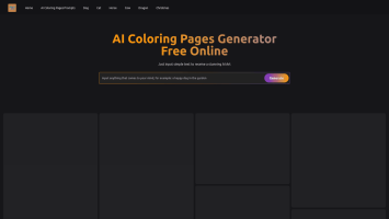 AI Coloring Pages Generator
