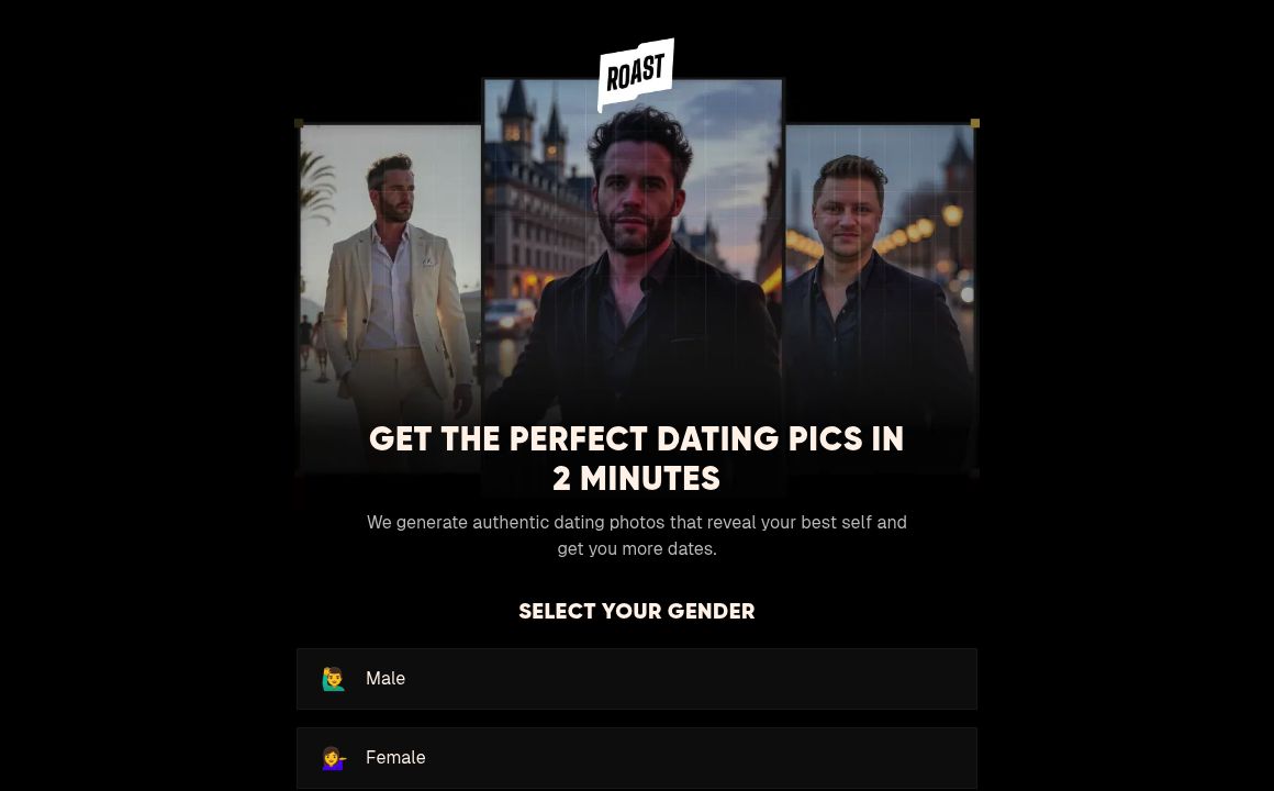 AI Dating Photos - ROAST