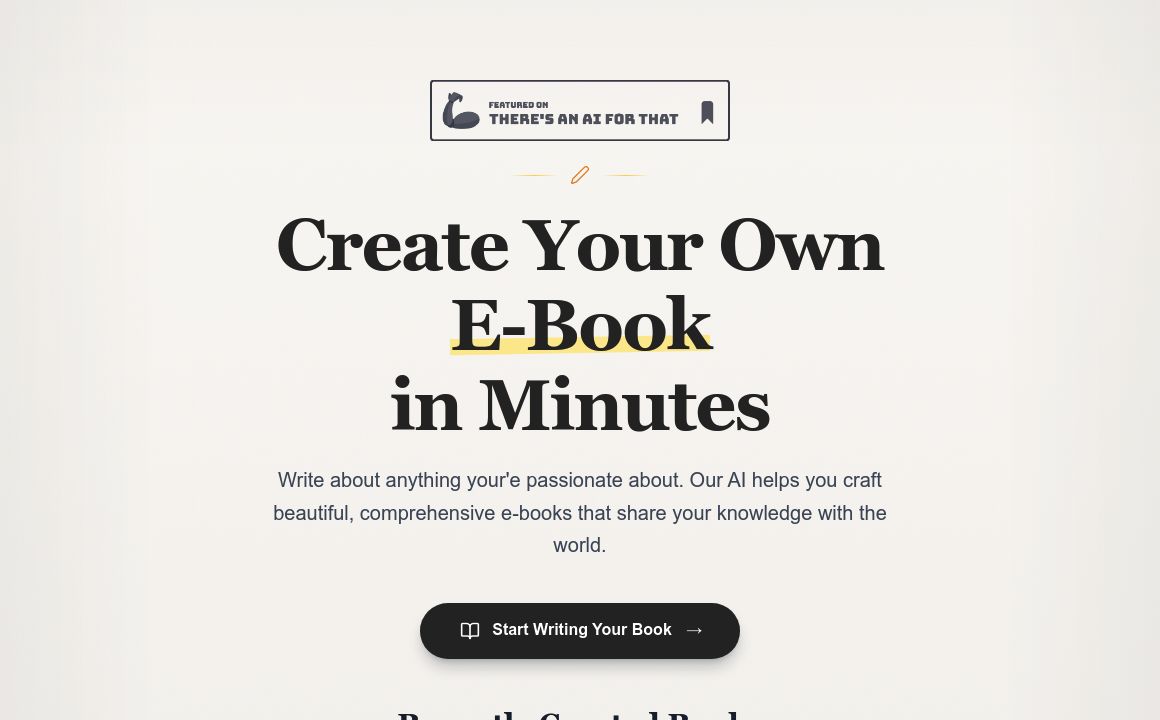 AI E-books