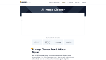 AI Image Cleaner By Experte