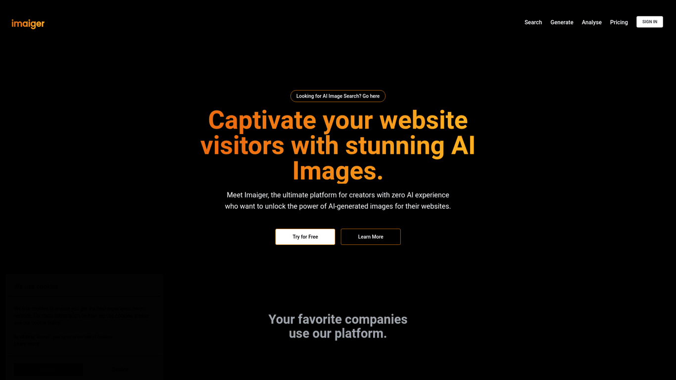 AI Image Search By Imaiger