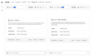AI Playground by Vercel