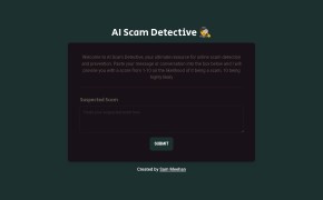 AI Scam Detective