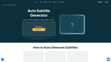 AI Subtitle Generator - Maestra