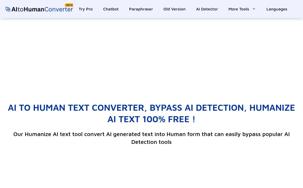 AI to Human Text Converter
