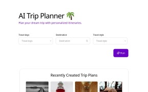 AI Trip Planner