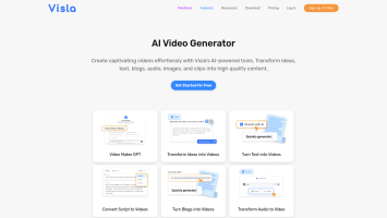 AI Video Generator By Visla
