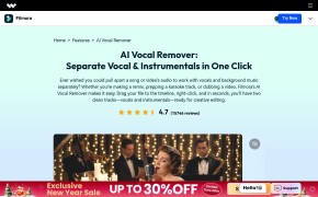AI Vocal Remover - Filmora