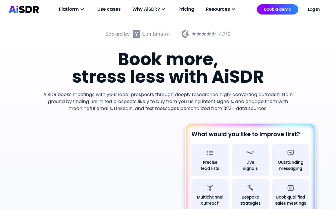 AiSDR – Your first AI SDR