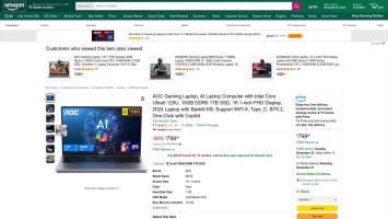 AOC AI Gaming Laptop