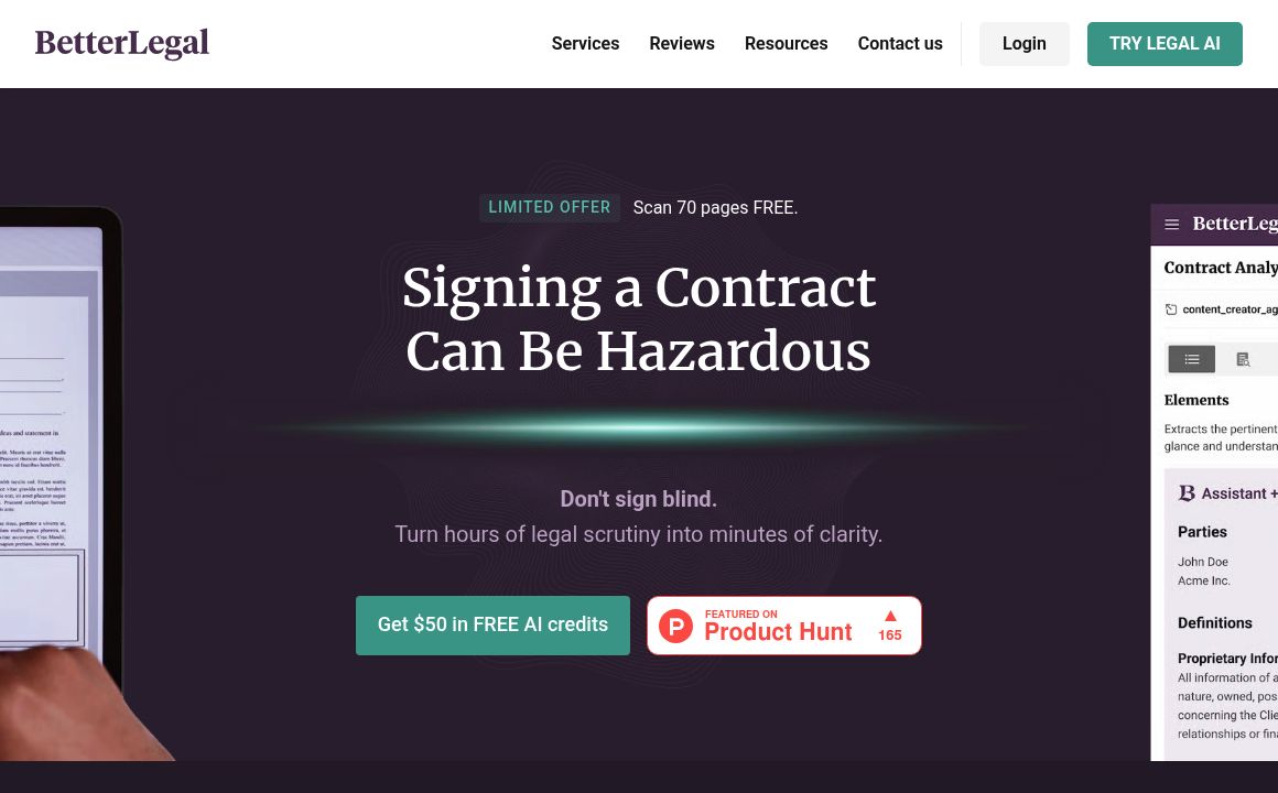 BetterLegal Assistant