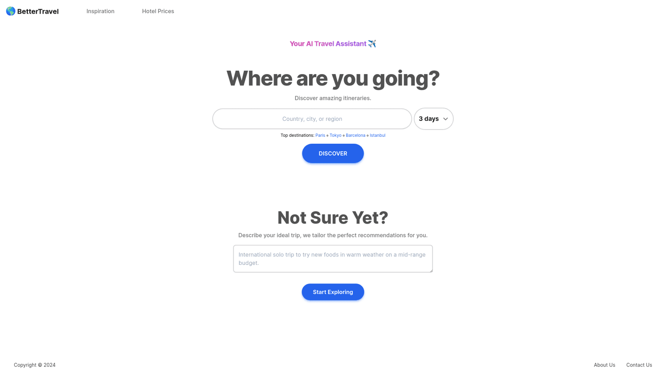 BetterTravel.AI