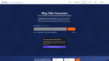 Blog Title Generator
