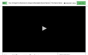 Brand Name Brainstormer