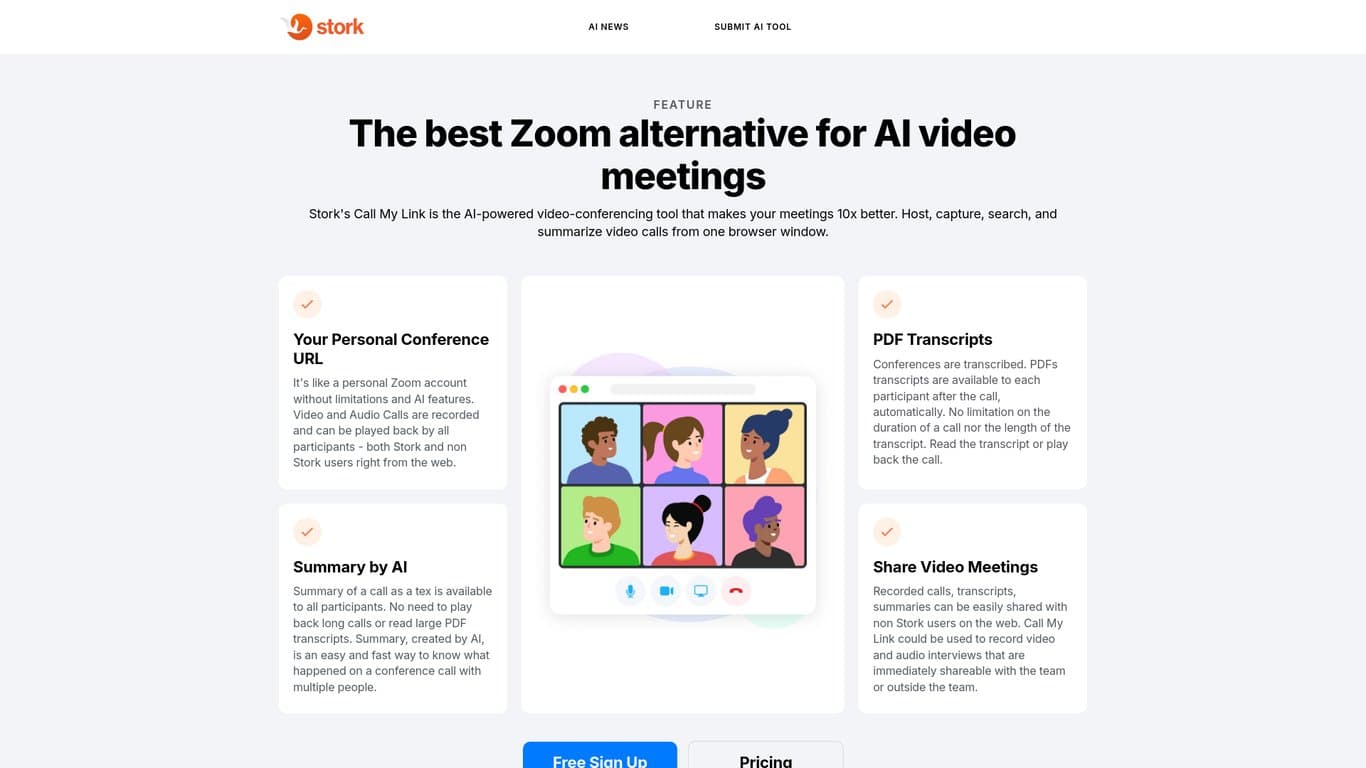 Call My Link By Stork