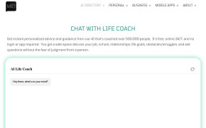 Chat with AI Life Coach