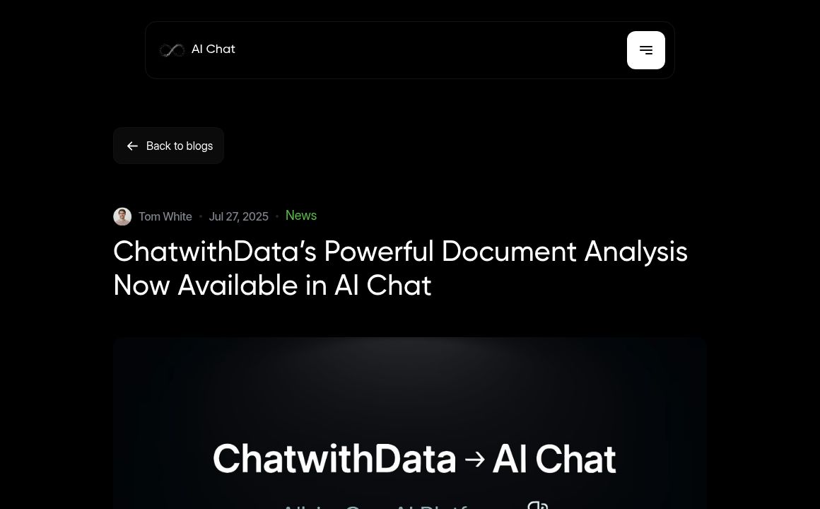 Chat With Data