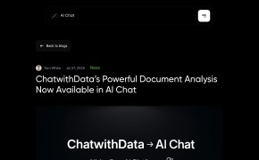 Chat With Data