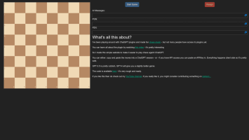 Chess GPT