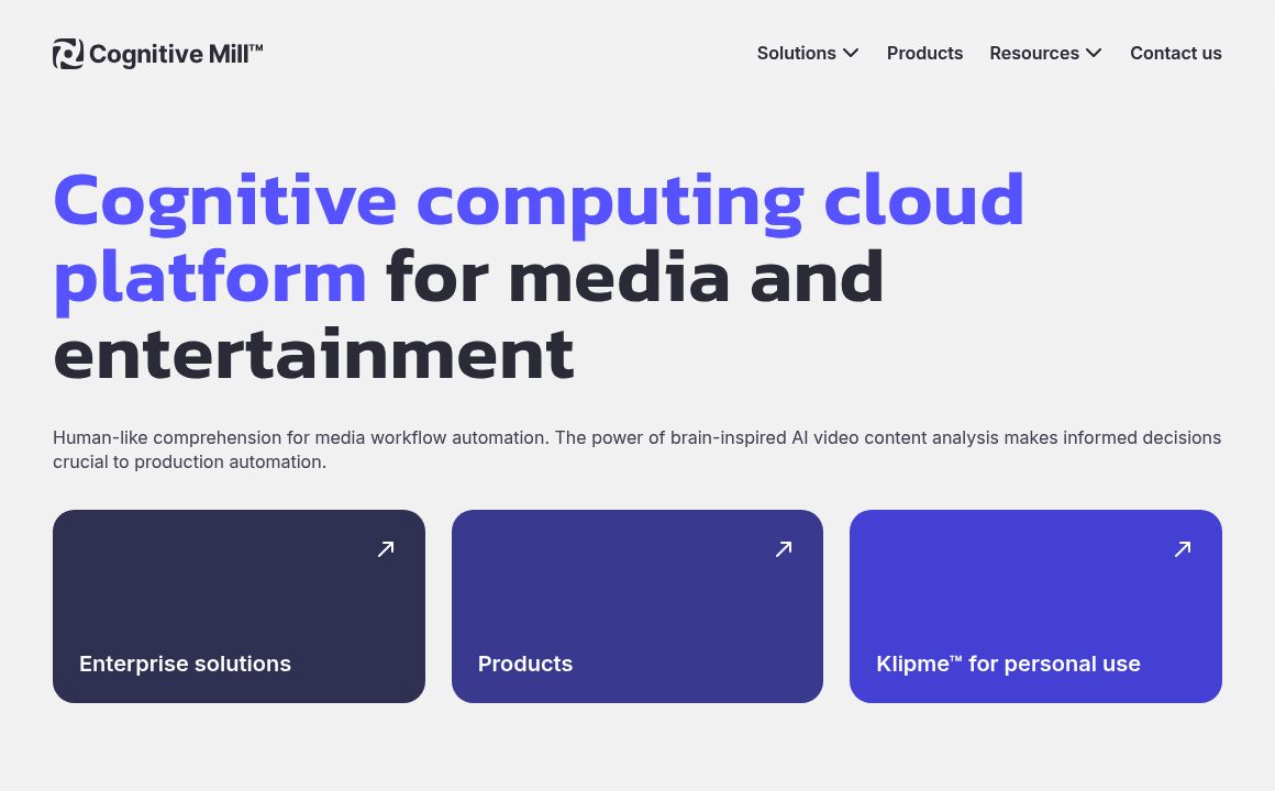 CognitiveMill