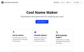 CoolNameMaker
