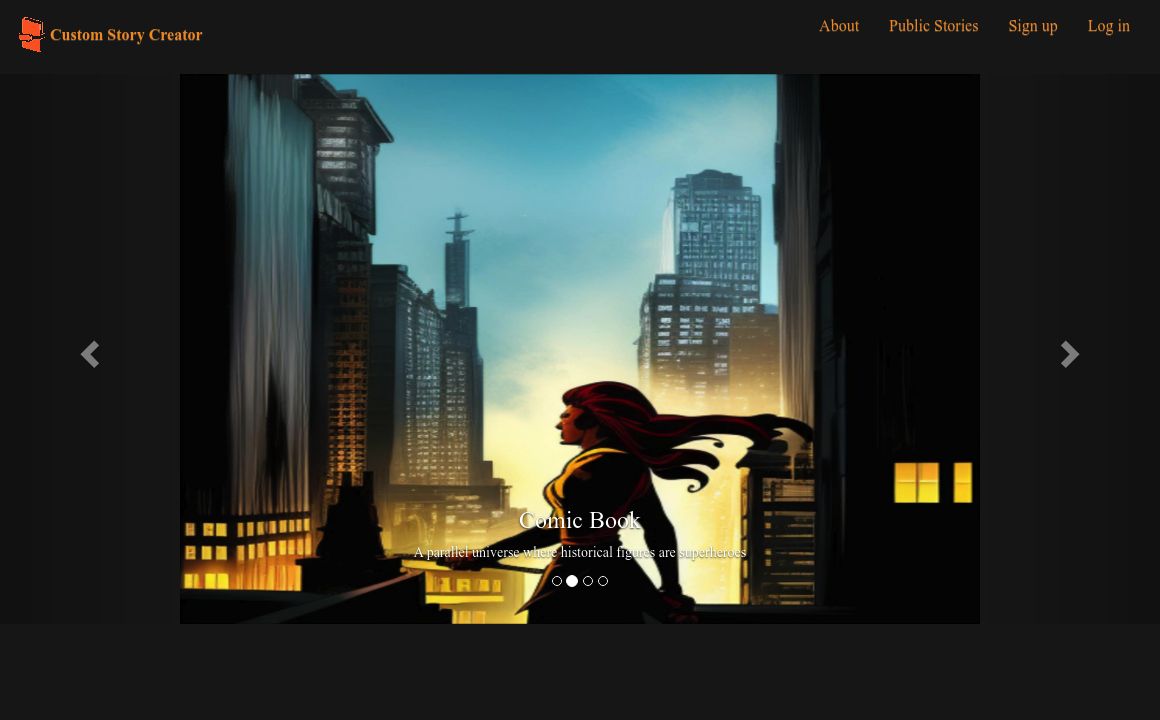 Custom Story Creator