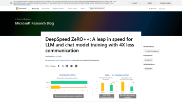 DeepSpeed ZeRO++