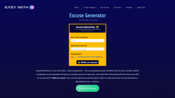 Excuse Generator