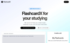 FlashcardX