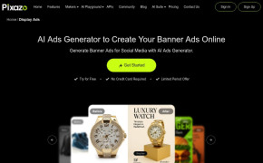 Free AI Display Ads Maker by AppyPie Design