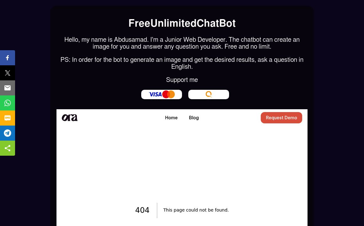 FreeUnlimitedChatBot