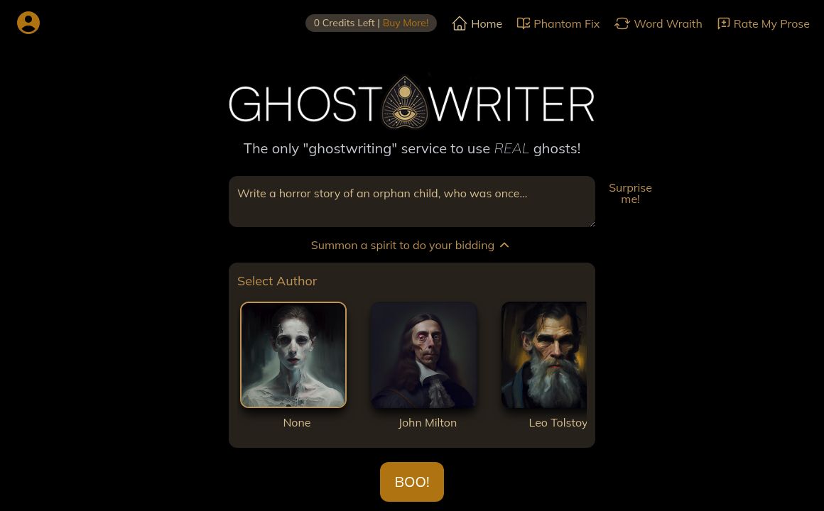 GhostTheWriter