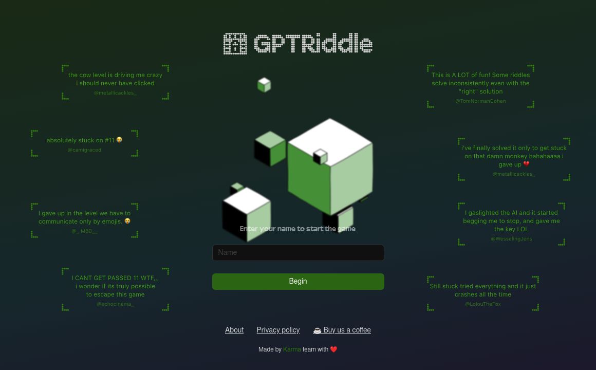 GPTRiddle