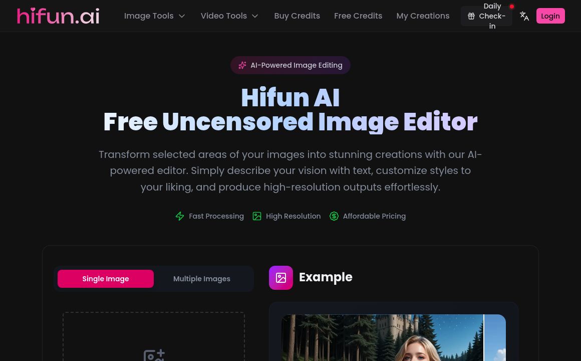 HiFun AI - Free Uncensored Image Video