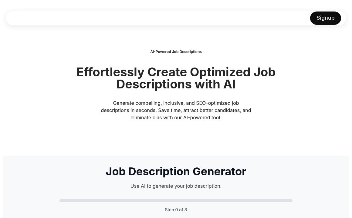 JobDescriptionGenerator