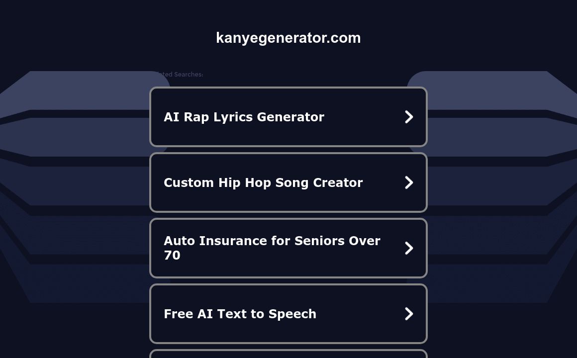 Kanye Tweet Generation
