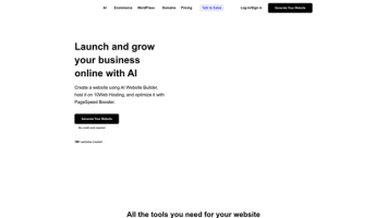 Kleap AI website generator