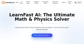 LearnFast AI Physics Solver