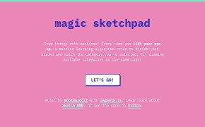 Magic Sketchpad