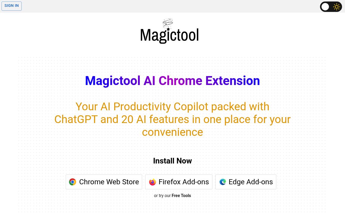 Magictool.AI