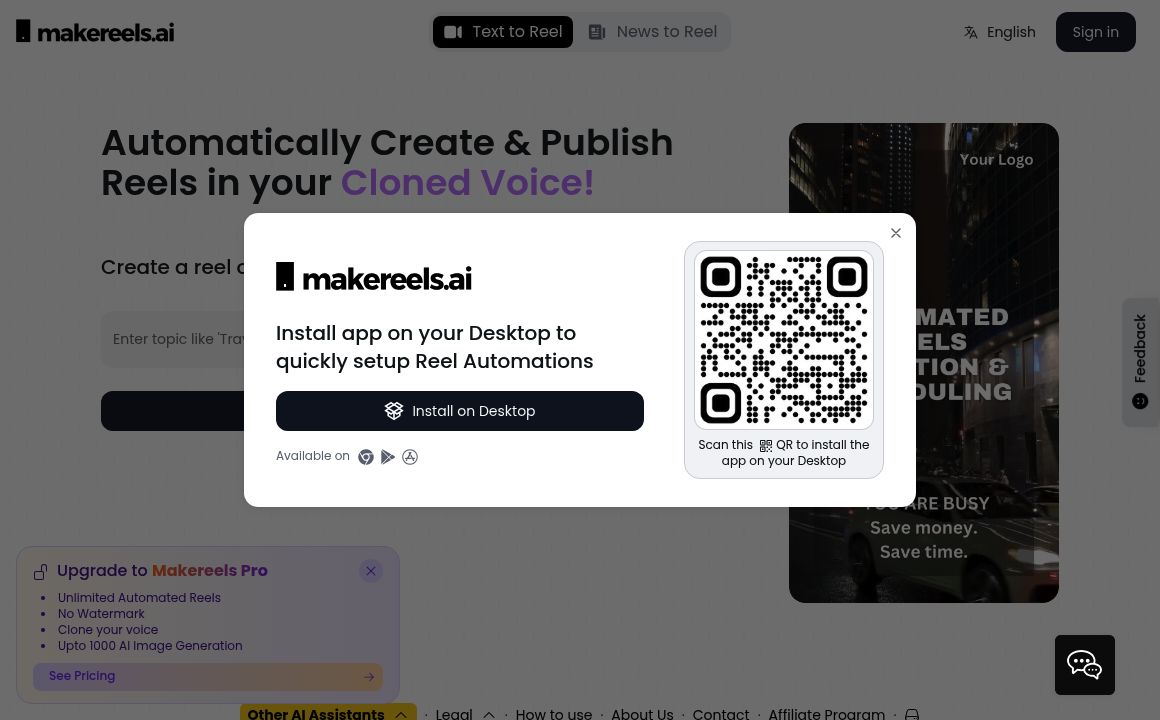 Makereels.ai